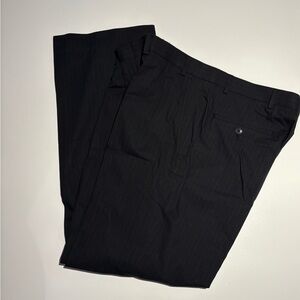 Billy London Black Pinstripe Trousers 38x30 NWT